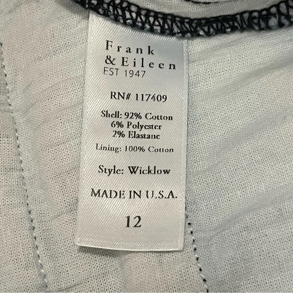 Frank & Eileen Cropped Ankle Jeans in Blue Denim - Picture 11 of 11